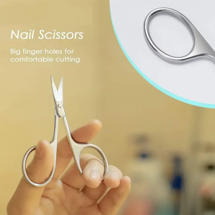 Cuticle Scissors Nail Cuticle Clippers Trimmer Dead Skin Remover Stainless Steel Professional Nail Art Tools Cuticule Cutter 2026