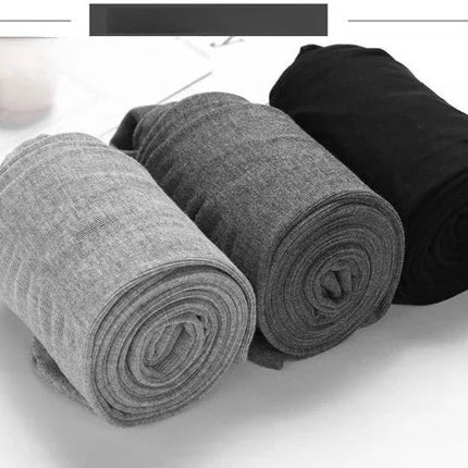 Women's Fall Winter Ribbed Vertical Stripe Thermal Leggings Fleece Thickened  Street Ready Seamless High Waist Thermal Pants PlatiNum