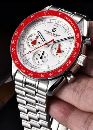 PAGANI DESIGN 2025 Nuovo progetto AK Orologi da uomo Orologio da polso al quarzo di lusso per uomo AR Sapphire Cronografo automatico con data