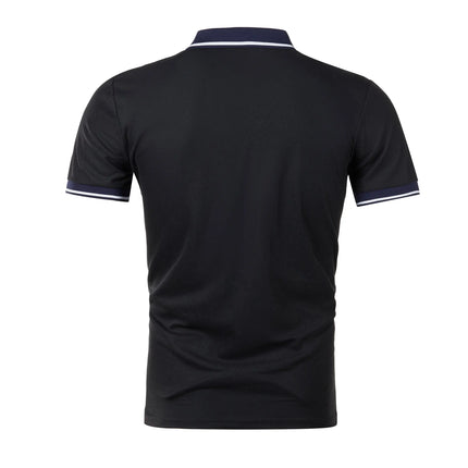Men's short sleeve top daily casual short sleeve T-shirt with lapel casual short sleeve men's casual T-shirt