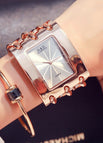 Rose gold--White