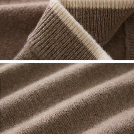 Flat Thickened Hip Hugging Skirt Women's Autumn Winter 100% Merino Wool Knitted Half Skirt Versatile Short Elastic Waist Skirt PlatiNum
