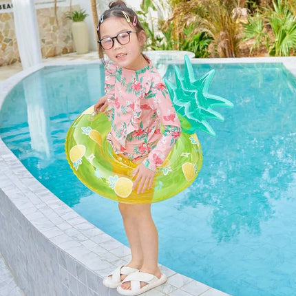 Rooxin Flamingo Nuoto Cerchio Bambino Infantile Galleggiante Piscina Anello di Nuoto Con Parasole Sedile Galleggiante Estate Spiaggia Piscina Festa Giocattoli