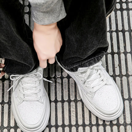 New Men Skateboard Shoes Platform Trend Sport Shoes Women Sneaker Sequin Shoes for Men Chaussure Homme Female Sneakers