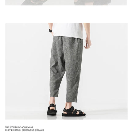 Pantaloncini da uomo nuovi pantaloni larghi casual in vita elastica tinta unita pantaloni estivi sottili comodi e traspiranti per uomo taglie forti 5XL