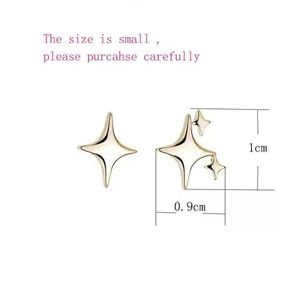 Ventfille 925 Sterling Silver Star Earring for Women Girl Simple Tassels Chain Fashion Office Jewelry Gift Dropshipping PlatiNum
