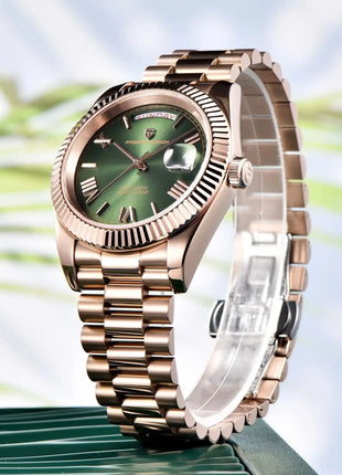 2026 Nuovo PAGANI DESIGN Oro rosa DD40 Orologio automatico di lusso da uomo Orologi da polso meccanici da uomo Giappone NH36A AR Vetro zaffiro