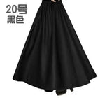 TIYIHAILEY-Women's Long Maxi Thick A-line Skirts, Elastic Waist, Plaid Woolen Skirts, Warm with Pocket, Winter, New Custom Made PlatiNum