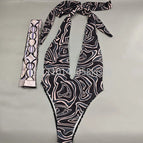fascia per capelli costume da bagno 2 / L