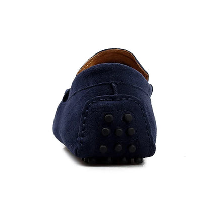 Mocassini da uomo primavera estate scarpe Casual in pelle scamosciata Slip-ons da uomo Luxury Brand Mocassin Man Plus Size 50 51 52 53 per piede grande