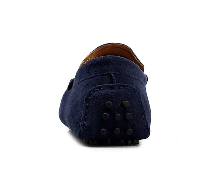 Mocassini da uomo primavera estate scarpe Casual in pelle scamosciata Slip-ons da uomo Luxury Brand Mocassin Man Plus Size 50 51 52 53 per piede grande