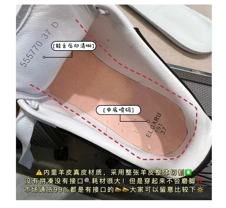 American European Fashion Casual Shoes Unisex White Platform Sneakers Man Sport Shoes In Printing Leather Women Heighten Loafers