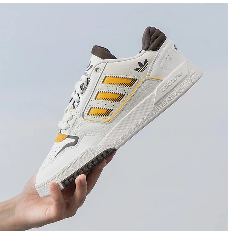 Adidas Official Authentic Three Stripes Unisex Retro Lace-Up Low-Top Sneakers JP5886