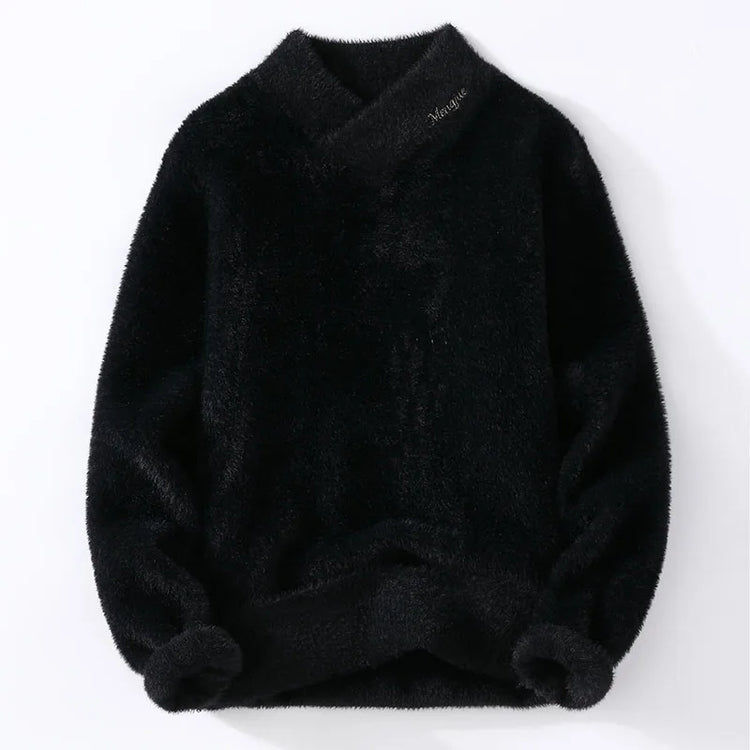 Sweaters men winter korean style mens warm sweater V-neck men sweaters autumn Men's wool pullovers men full size M-XXXL
