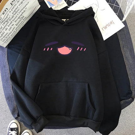 Tako Takodachi Face Hoodie Anime Hololive Hoodies Winter Women Spring/Autumn Tops Unisex Sweatshirt Vintage Harajuku Sudaderas