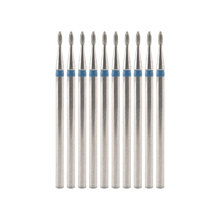 10Pcs Diamond Milling Cutter For Manicure Electric Nail Drill Bits Accessory Pedicure Machine Nail File Gel Remover Tool uñas Accesorios Y Herramientas