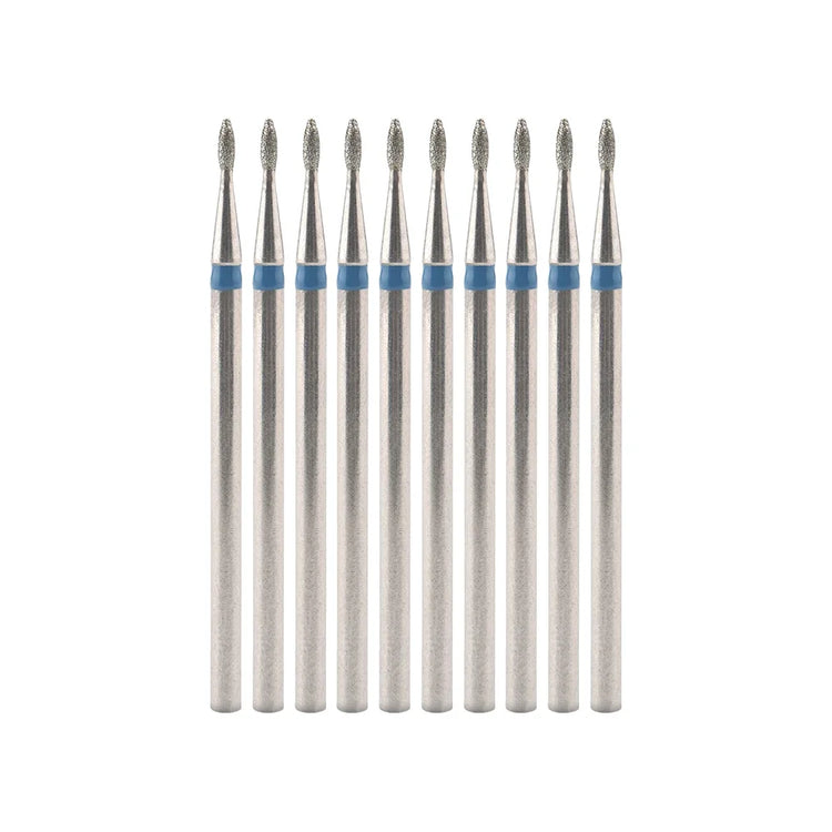 10Pcs Diamond Milling Cutter For Manicure Electric Nail Drill Bits Accessory Pedicure Machine Nail File Gel Remover Tool uñas Accesorios Y Herramientas
