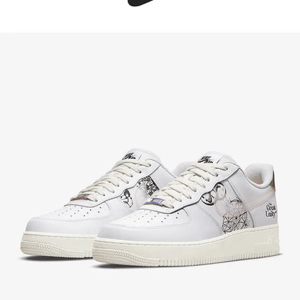 Nike genuine AIR FORCE 1 low cut men's sports and leisure board shoes DM5447-111