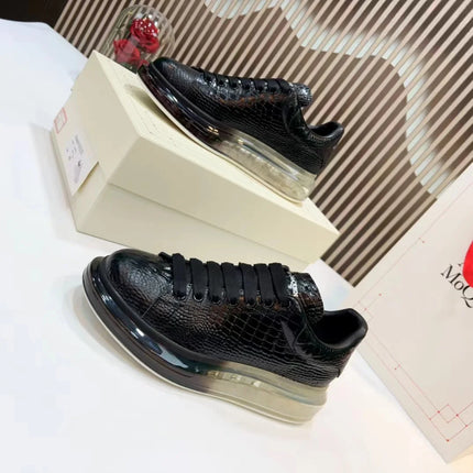 Handcrafted Leather Casual Sneakers Man Platform Trainers Unisex Originality Flat Loafers Men's Footwear