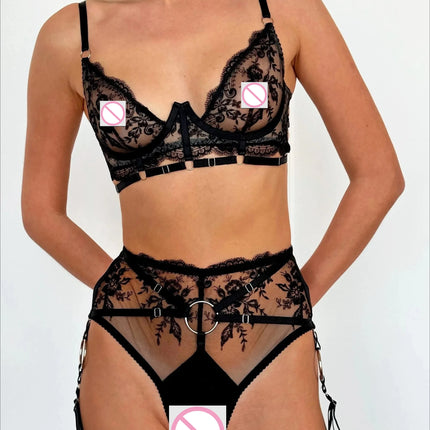 Lingeries Sexy Hot Fancy Women's Ethical Underwear Luxury Lace Intimate Without Censura Sissy Outfits Call Of The Night