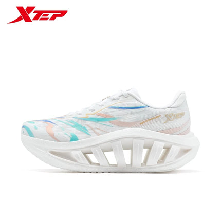Xtep Light Boat MAX Scarpe da corsa leggere da uomo con rimbalzo e aumento dell'altezza, forza propulsiva più forte 874219110095