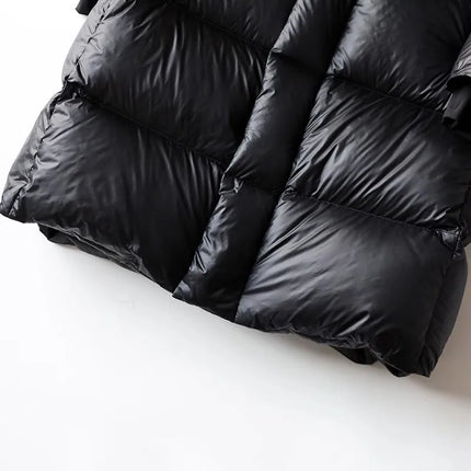 Winter Mens Down Coat Windproof Waterproof Outside Casual Outerwear Zip High Street Fashion Men Warm Hooded Windbreaker Jacket
