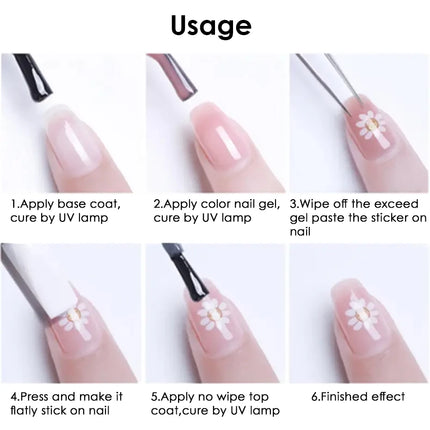 4/8pcs Bowknot Ribbon Nail Stickers Mini Kawaii Lace Bow Tie Design Self-Adhesive Nail Art Decals DIY Manicure Supplies Decor