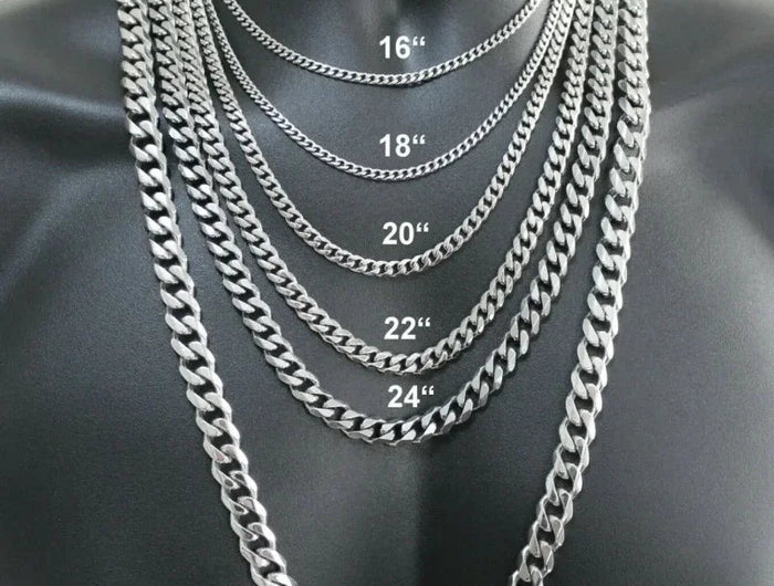 Men's 925 Sterling Silver Necklace 2/4/6/8/10/12MM 40-75cm Face Chain Necklace Lobster Clasp Men And Women Engagement Jewelry PlatiNum