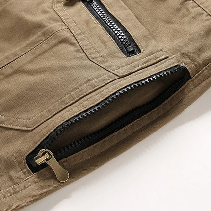 Cargo Pants Cotton Tactical Casual Pants Men Multi-Pockets Casual Pants Traninig Work Trousers For Man 2024 Plus Size 5XL