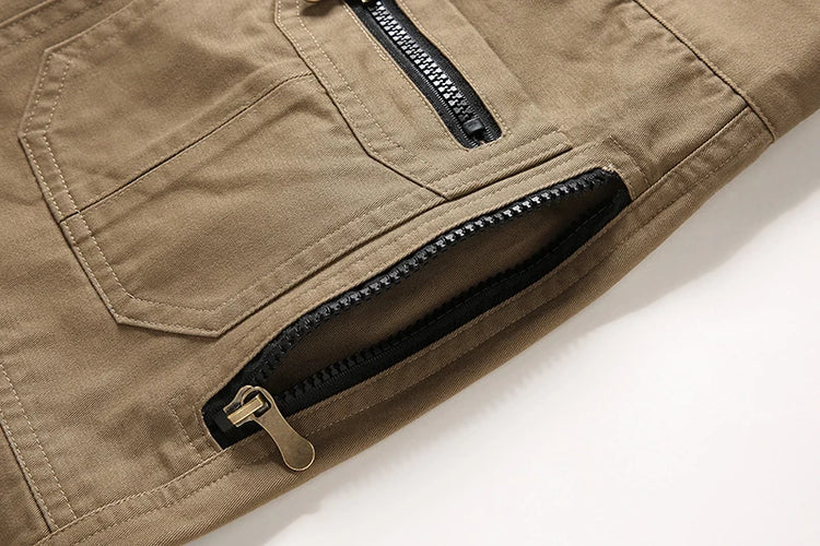 Cargo Pants Cotton Tactical Casual Pants Men Multi-Pockets Casual Pants Traninig Work Trousers For Man 2024 Plus Size 5XL
