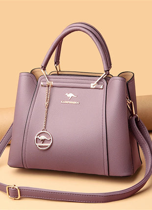 2024 Luxury Women Designer 3 Layers Shoulder Crossbody Sac Ladies Large Capacity Leather Handbags Shopper Brand Messenger Totes PlatiNum
