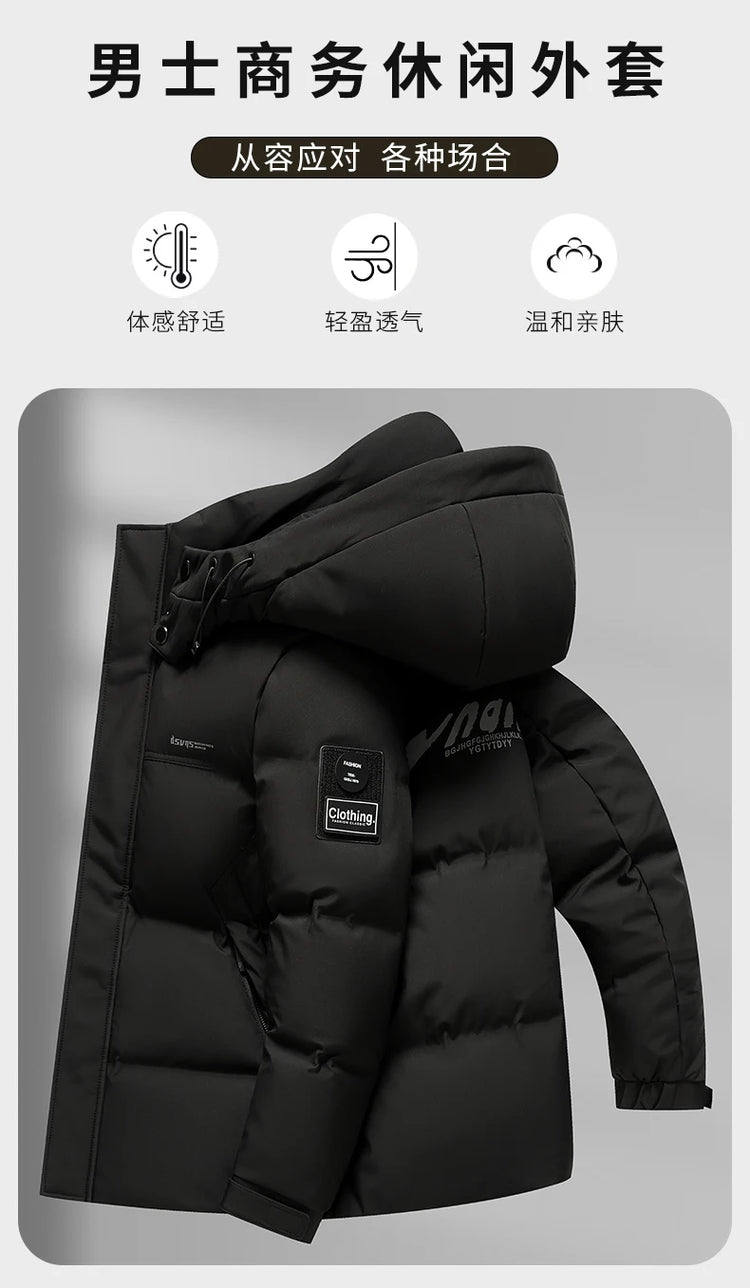（Hot Sale）New Trend Mans Down Jacket Outdoor Casaul High Quality Warm Coats
