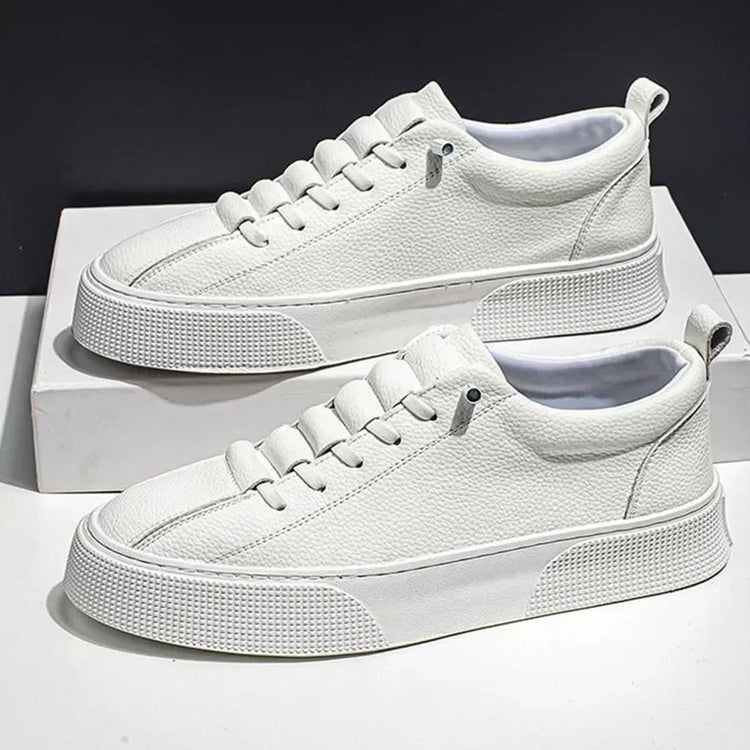 Sneakers for Men  Fashion Casual Lace Up Round Toe Flat White mens Running Sport Shoes Zapatillas Deportivas Hombre