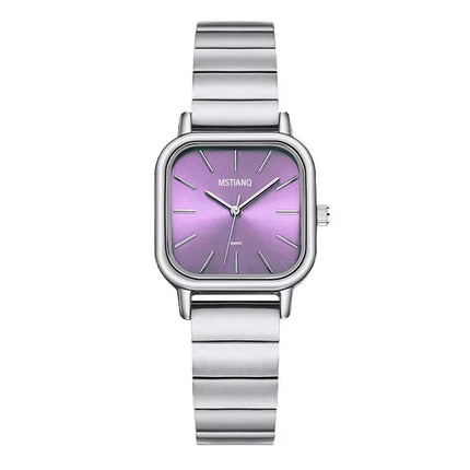 Orologio da donna di lusso Orologio da polso al quarzo da donna con cintura in acciaio alla moda delle migliori marche Montre Femme Bellissimi regali Orologi da donna di lusso platinumshop