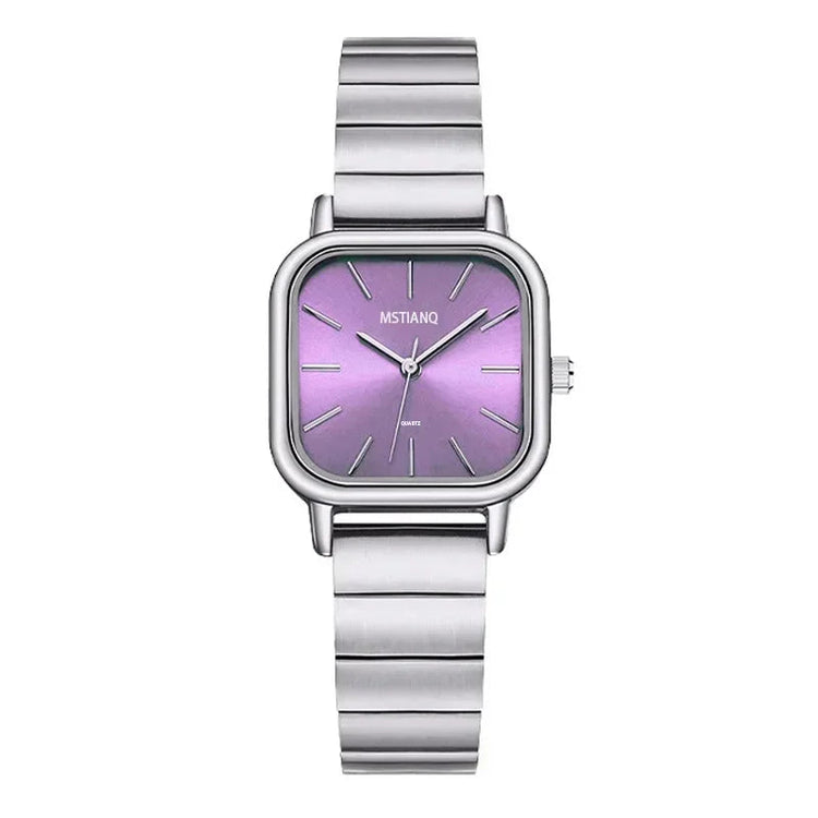 Orologio da donna di lusso Orologio da polso al quarzo da donna con cintura in acciaio alla moda delle migliori marche Montre Femme Bellissimi regali Orologi da donna di lusso platinumshop