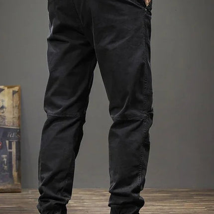 Grey Men's Cargo Pants Multipockets Black Male Trousers Multi Pocket Slim Techwear Harajuku Korean Style Cotton Nylon Y2k Luxury