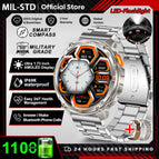 Silver Stainless Steel Strap / Large 1100 mAh battery