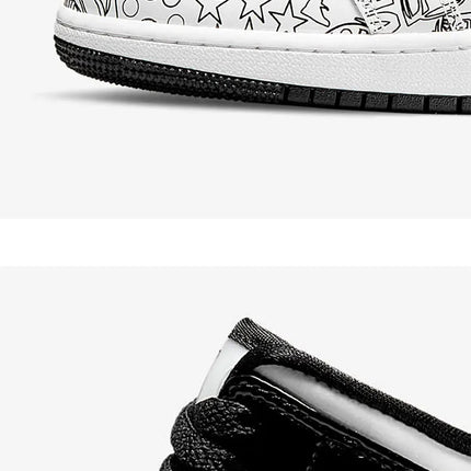 Scarpe da basket Nike Authentic Air Jordan1 Mid AJ1 alte GS DC4099-100 platinumshop