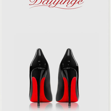 Tacchi da Donna 2026 Nuovi di Lusso Firmati di Alta Qualità con Suola Rossa, Tacchi Alti a Punta, Stiletto, Scarpe Eleganti Sexy da 12 cm