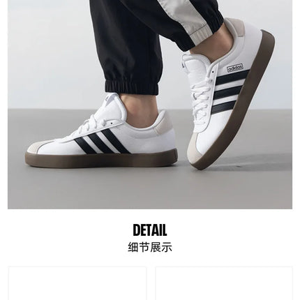 Adidas VL COURT 3.0 da Uomo, Sneakers Bianche Casual e Comode per Allenamento, ID6285