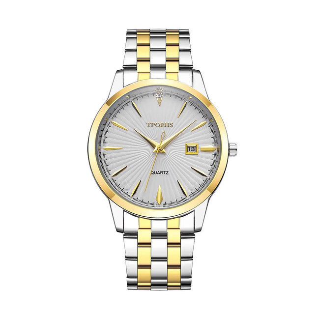 Orologi da cocktail da uomo Orologio al quarzo da uomo d'affari di moda di lusso di marca Orologio sportivo da uomo in acciaio pieno impermeabile Orologio nero Relogio Masculino platinumshop