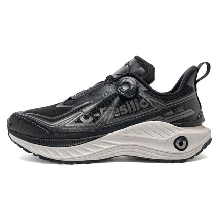 ONEMIX Sneakers da corsa per esterni Scarpe da trail elastiche da uomo Sneakers da donna leggere e traspiranti Coppia scarpe casual impermeabili PlatiNum