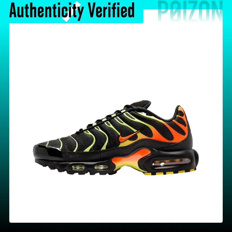 Nike Air Max Plus Running Shoes Unisex Black Orange DM0032-028