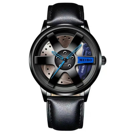 Orologio da uomo in pietra da uomo con ruota cava non meccanica, popolare e casual, di vendita caldo platinumshop
