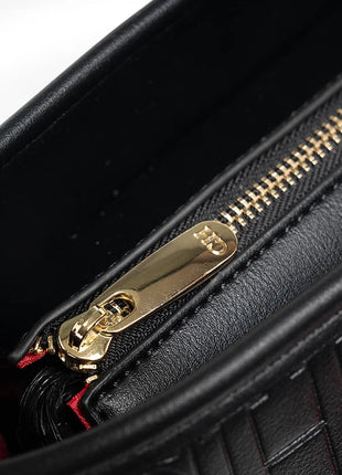 CH 2026 New Embossed Tote Bag Set 2Pcs Large Capacity Shoulder Bag with Pouch Luxury Designer Handbag for Women PlatiNum