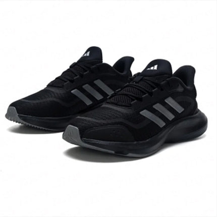 Scarpe da corsa riflettenti adidas All Black, sneakers casual atletiche antiscivolo con cuscino in rete traspirante, per uomo e donna JH5150