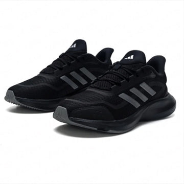 Scarpe da corsa riflettenti adidas All Black, sneakers casual atletiche antiscivolo con cuscino in rete traspirante, per uomo e donna JH5150