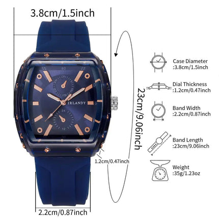 Orologi da donna alla moda Orologi da polso al quarzo da donna con cinturino in silicone casual per ragazze Orologio Reloj Mujer (senza scatola) platinumshop