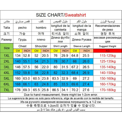 Plus Size Men Sweatshirt Sets Long Pants Sport Suits 5XL 6XL 7XL 100-180kg Autumn Winter Long Sleeve Tops Big Size Men Clothing PlatiNum