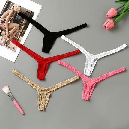 Women Thong Low-Rise G-string Mini Sexy Underwear Micro Bikini Bottom Thongs Female Panty